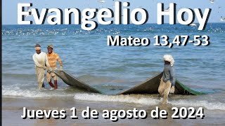 EVANGELIO DEL DIA - Jueves 1 de agosto de 2024 - Mateo 13,47-53