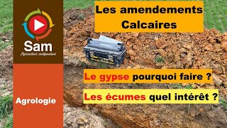 Le Gypse, les écumes...de bons amendements calcaires ? Agrologie : La gestion des bases...