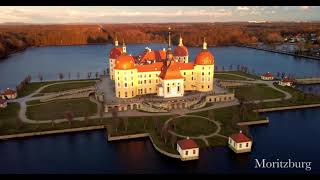 Moritzburg & Albrechtsburg (Meißen) drone footage - Luftaufnahmen