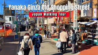 Yanaka Ginza Walking Tour -4K JAPAN- Old Shopping Street, Japan