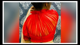 Designer blouse stitching /Latest blouse design part-2/सुंदर डिज़ाइनर ब्लाउज़ बनाना सीखें