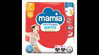 Unboxing ALDI MAMIIA Ultra-dry Nappy Pants 28 Pack/Size 7