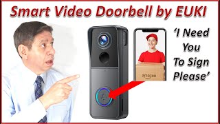 The EUKI Battery-Powered Doorbell: Package Opening, Configuration and Operation considerations