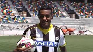 UDINESE CHANNEL I primi palleggi di Edenilson al Friuli