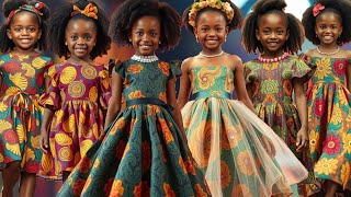 Fashionable Ankara Dress Designs for Kids || How to Style Your Baby Girl