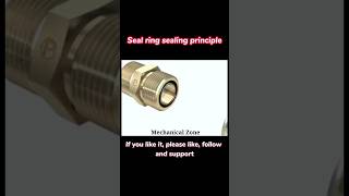 Seal ring sealing principle #seal #sealingprinciple #automobile