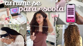 arrume se comigo para a escola | rotina real 06:25am🎀