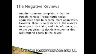 Watch PetSafe Remote Trainer PDT00 10603 Review Article Video! | Buy The Collar On Sale Now In 2016!