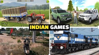 TOP 5 INDIAN GAMES FOR ANDROID - MADE IN INDIA GAMES ✅ | ONLINE/OFFLINE