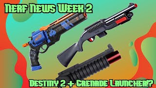 Nerf Ace Of Spades Destiny 2, Picitinni Grenade launcher and More! (Nerf News Week 2)