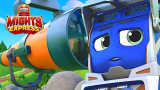 Milo Moves a Giant Telescope 🔭| Mighty Express Clips | Cartoons for Kids