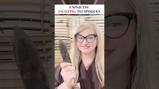 5 NINJUTSU Kunai FIGHTING TECHNIQUES 💥 #Shorts #Ninjutsu