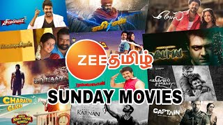 Zee Tamil Sunday Movies (Jun-23)