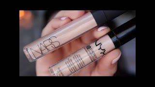 Makeup Collection - $5 vs. $30 | NARS vs. NYX Dupe Concealer