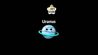 Baby Sensory Video - Uranus Planets Dancing #shorts