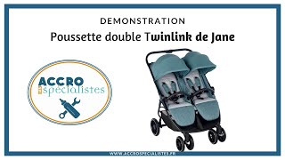 Poussette double TWINLINK de Jané