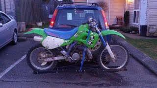 I bought a $625 Kawasaki KDX 250!