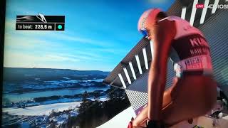 Dawid Kubacki 225 m  Vikersund Raw Air 2018