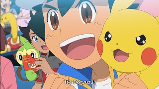 Ash and pikachu get exited to see Iris excadrill | Pokémon journeys