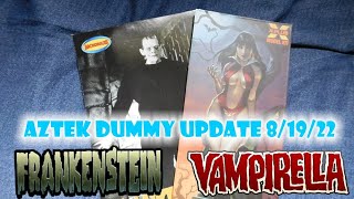 Aztek Dummy Update 8/19/22 - Frankenstein and Vampirella