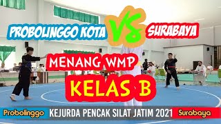 KEJURDA PENCAK SILAT JATIM 2021 KELAS B ( Surabaya VS Probolinggo Kota) #pencaksilat #kejurdajatim