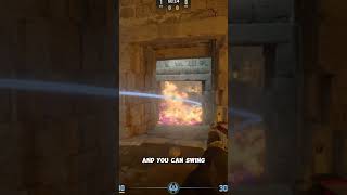 HUGE MOLOTOV for CAVE #ANCIENT #CS2 #shorts