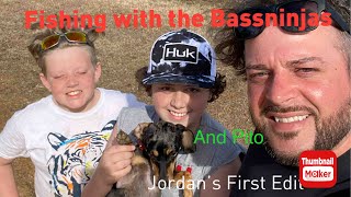 Bassninjas Action. Jordan’s First Edit! #fishing #subscribe #edit #fishing #family