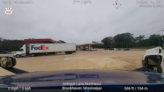 Regional trucking with BigRigSteve - Memphis,  TN to Brookhaven,  MS | BigRigTravels LIVE (11/8/24)