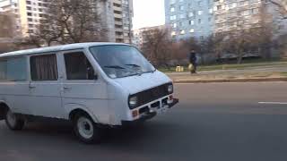 RAF-2203 "Latvia" Soviet types of minibuses