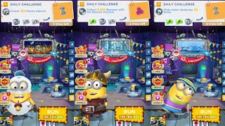 Minion Rush Completed Today's Fun Exciting Daily Challenge Missions Run#717 @De_Epic