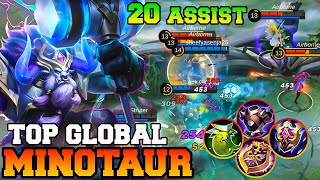 MLBB Minotaur is Monster With Heal - Minotaur Best Build Gameplay Tutorial 2023 Guide Mobile Legends