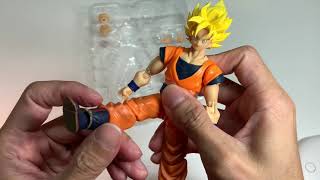 S.H. Figuarts Super Saiyan Fullpower Son Goku Dragonball Z Review รีวิว