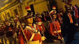 Banda de Guerra Colegio Mixto Santo Domingo, tradicional velada del 15 de septiembre 2022