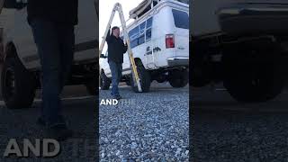 Removing ARB roof top tent! #vanlife #automobile #campervan #shorts