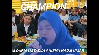 Beautiful video Reading qur'an Regional Competition Feb. 19,2024.Alqaria Anisha Hadji Umar Champion