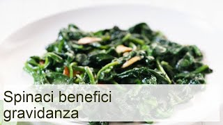 Spinaci durante la gravidanza | Lezioni per mamme