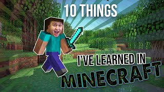 10 Things Ive Learned In Minecraft (As a Total Noob)