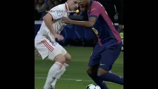 Lamine Yamal Vs Defenders | Yamal destroyed Real Madrid defenders | #football #barcelona