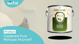 Copperant Pura Monopac Muurverf | Dekkende, superieure muurverf |  Verf.nl