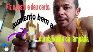 Olha o que fiz pra aumentar a durabilidade do farol de led, e vi resultado.