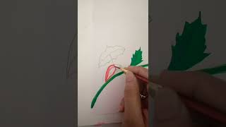 bug short painting 🎨#viral #youtubeshorts #painting