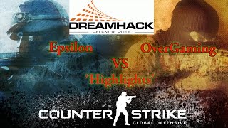 DreamHack Valencia 2014 - Epsilon vs OverGaming [Mirage] - Highlights - 7.19.2014