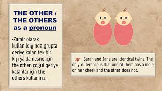 OTHER, ANOTHER, THE OTHER - CONFUSING DETERMINERS AND PRONOUNS (YKS-DİL, YÖK-DİL, YDS Dil Bilgisi)