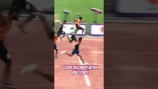 Close contest  Good recovery after a bad Start #athleticschampionship #olympicsport #sports