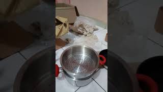 Unboxing panci presto isa ruby 7 liter