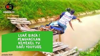 Luar Biasa ! Penghasilan Kemekel TV dari Youtube