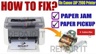 Canon 2900B multiple Paper pickup || Canon 2900B Paper jam  problem ||