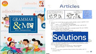 Class -6 || Articles || Grammar and me #englishgrammarforbeginners