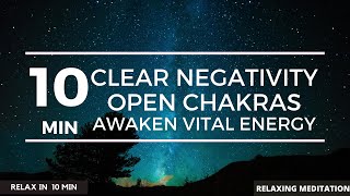 🔴Guided Meditation for Mornings: Clear Negativity Open Chakras Awaken Vital Energy After Sleep🔴