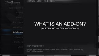 What is a Kodi Add on?